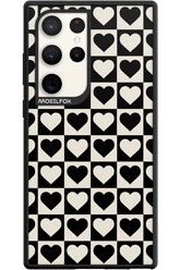 Checkered Heart - Samsung Galaxy S23 Ultra