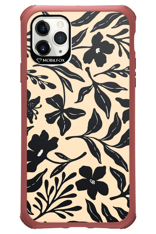 Black Flowers 2.0 - Apple iPhone 11 Pro Max