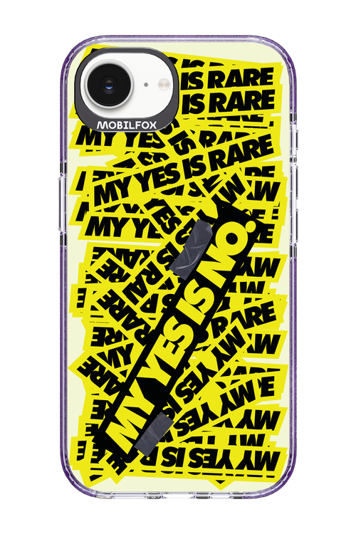 My yes is no 2.0 - Apple iPhone 16e