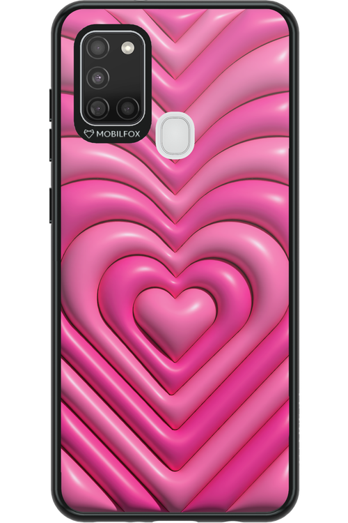 Puffer Heart - Samsung Galaxy A21 S