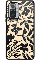 Black Flowers 2.0 - Xiaomi Redmi Note 10 Pro