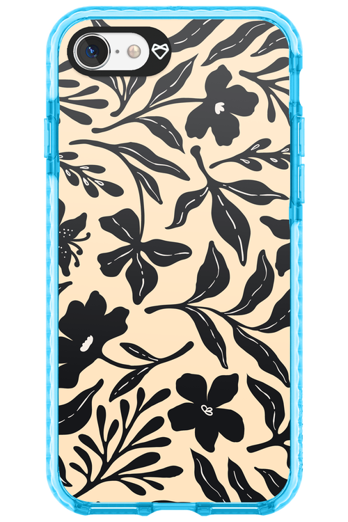 Black Flowers 2.0 - Apple iPhone 7