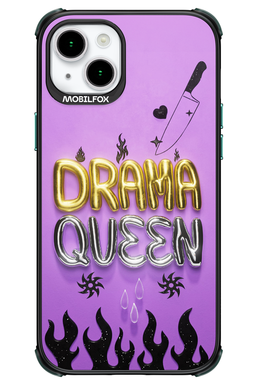 Drama Queen Purple - Apple iPhone 15 Plus