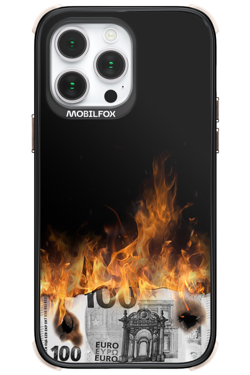 Money Burn Euro - Apple iPhone 14 Pro Max