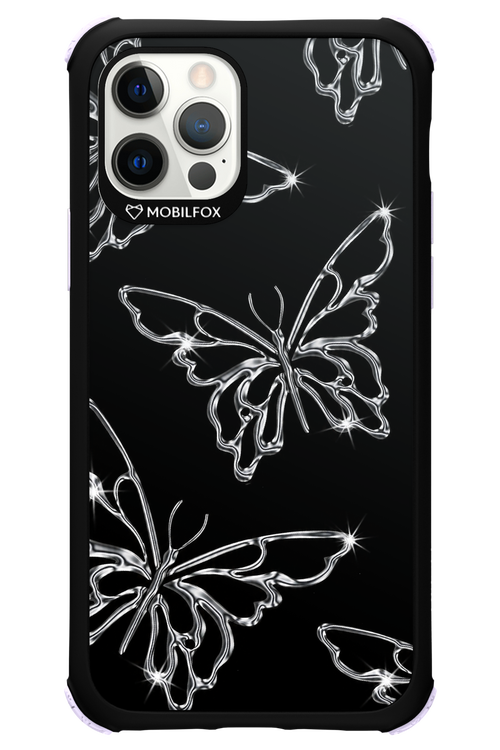 Silver Butterfly 2.0 - Apple iPhone 12 Pro