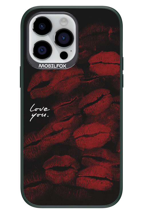 LOVE U BLACK 2.0 - Apple iPhone 14 Pro Max