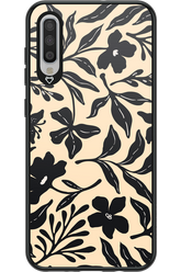 Black Flowers 2.0 - Samsung Galaxy A70