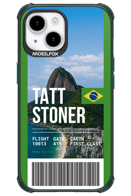 TATT STONER (fly ticket) 2.0 - Apple iPhone 15