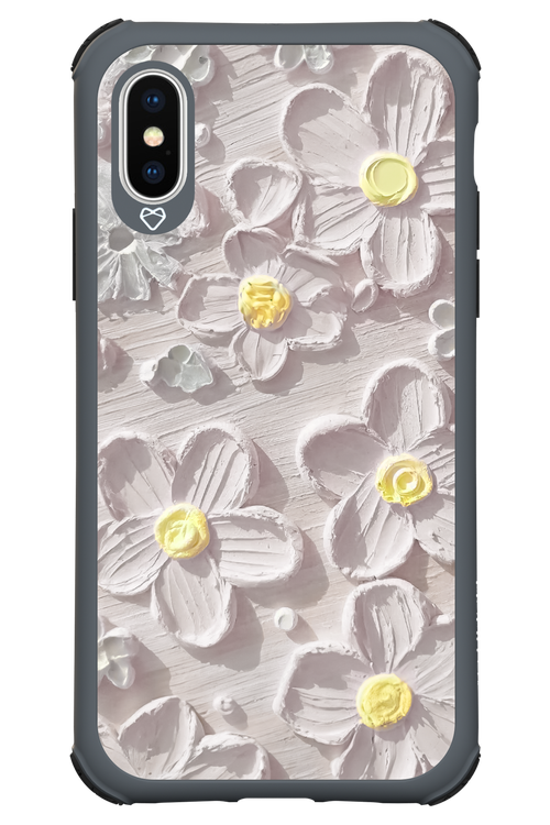 White Flowers 2.0 - Apple iPhone X