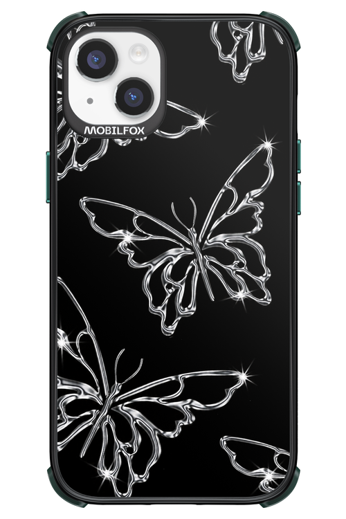 Silver Butterfly 2.0 - Apple iPhone 14 Plus