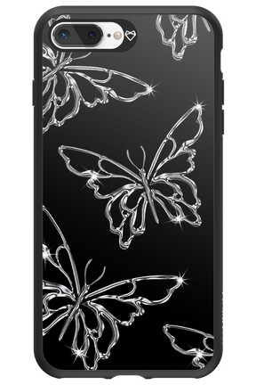 Silver Butterfly 2.0 - Apple iPhone 7 Plus