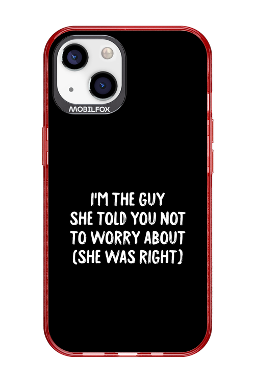 She was right 2.0 - Apple iPhone 13