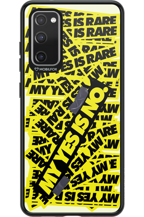 My yes is no 2.0 - Samsung Galaxy S20 FE
