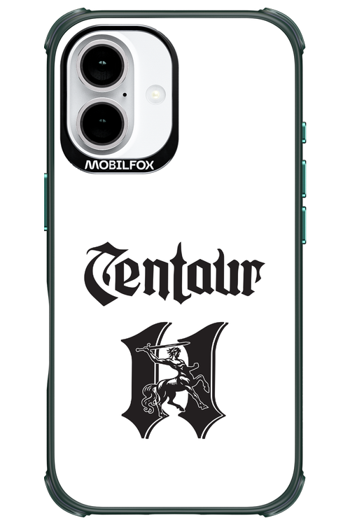 Centaur Logo White 2.0 - Apple iPhone 16