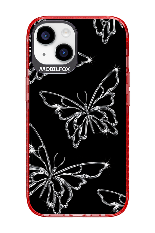 Silver Butterfly 2.0 - Apple iPhone 14