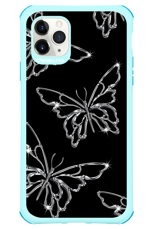 Silver Butterfly 2.0 - Apple iPhone 11 Pro Max