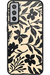 Black Flowers 2.0 - Samsung Galaxy S21+