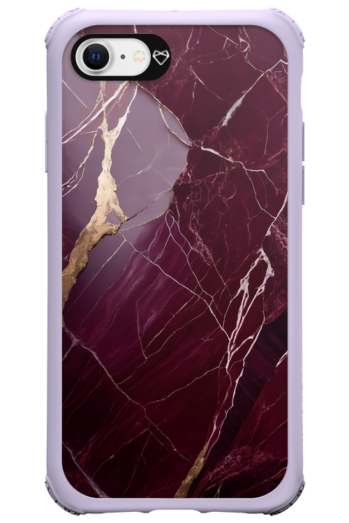 Burgundy Marble - Apple iPhone SE 2022