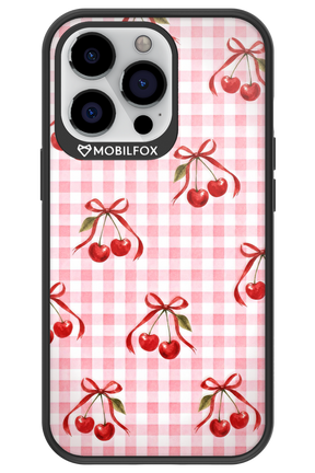 Pink Cherry Checked 2.0 - Apple iPhone 13 Pro