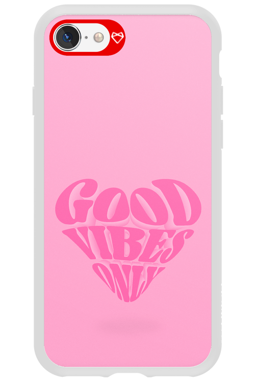 Good Vibes Heart - Apple iPhone 8