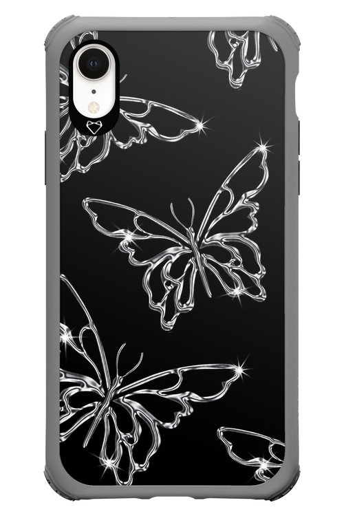 Silver Butterfly 2.0 - Apple iPhone XR