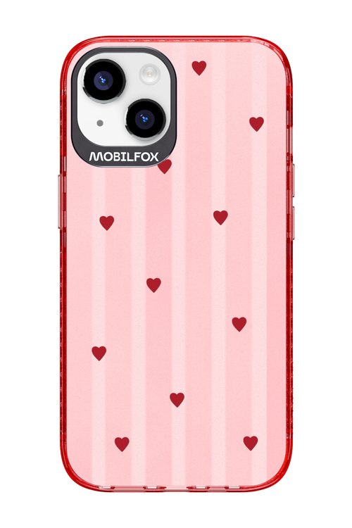 Red Little Hearts 2.0 - Apple iPhone 14
