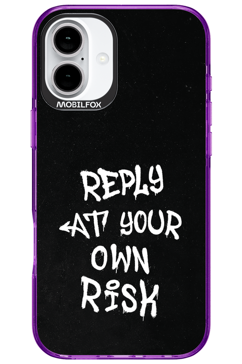 Risk Black 2.0 - Apple iPhone 16 Plus