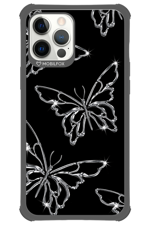 Silver Butterfly 2.0 - Apple iPhone 12 Pro Max