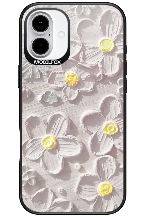 White Flowers 2.0 - Apple iPhone 16 Plus