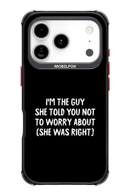 She was right 2.0 - Apple iPhone 17 Pro