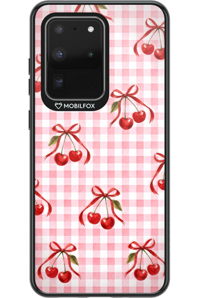 Pink Cherry Checked 2.0 - Samsung Galaxy S20 Ultra 5G