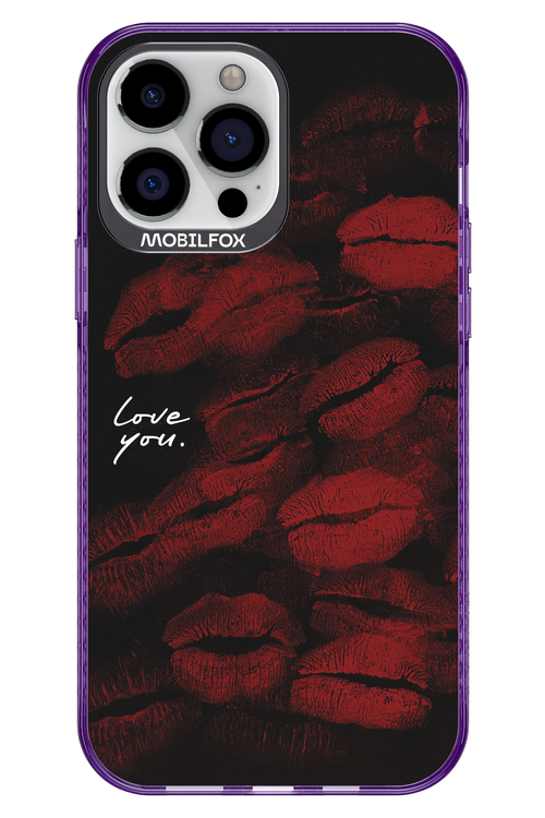 LOVE U BLACK 2.0 - Apple iPhone 13 Pro Max