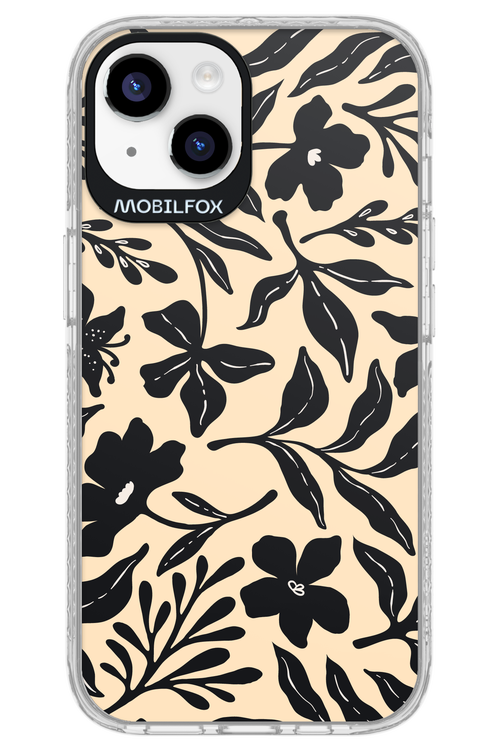 Black Flowers 2.0 - Apple iPhone 14