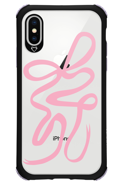Pink Bow - Apple iPhone XS