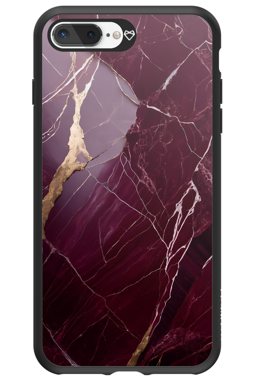 Burgundy Marble 2.0 - Apple iPhone 8 Plus