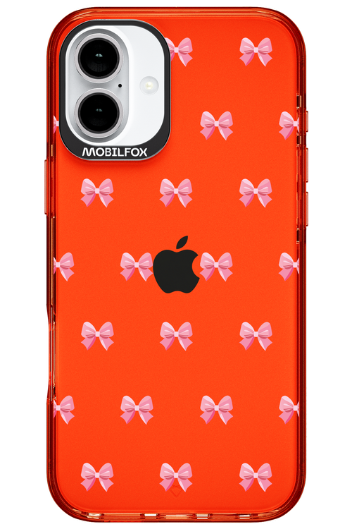 Pinky Bow 2.0 - Apple iPhone 16 Plus