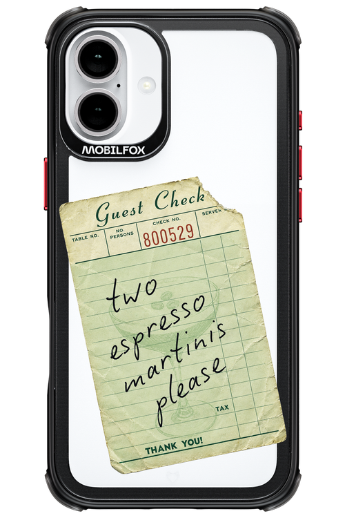 Espresso Martini 2.0 - Apple iPhone 16 Plus