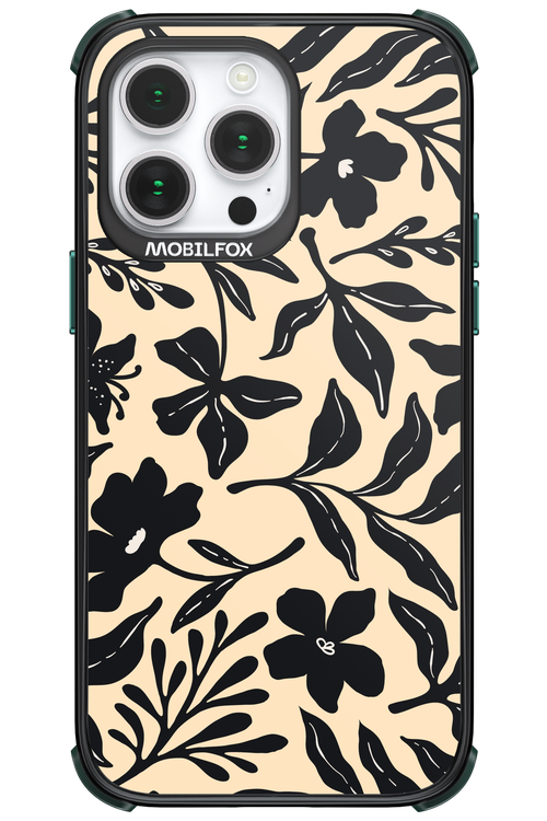 Black Flowers 2.0 - Apple iPhone 14 Pro Max