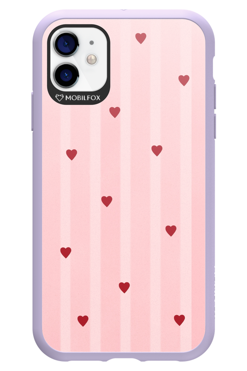 Red Little Hearts 2.0 - Apple iPhone 11