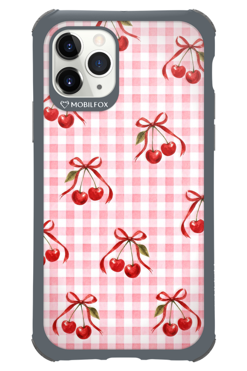 Pink Cherry Checked 2.0 - Apple iPhone 11 Pro