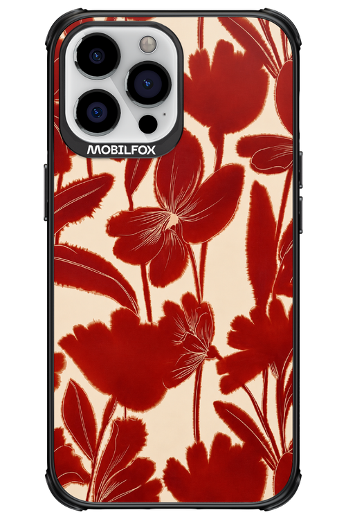 Burgundy Flowers 2.0 - Apple iPhone 13 Pro Max