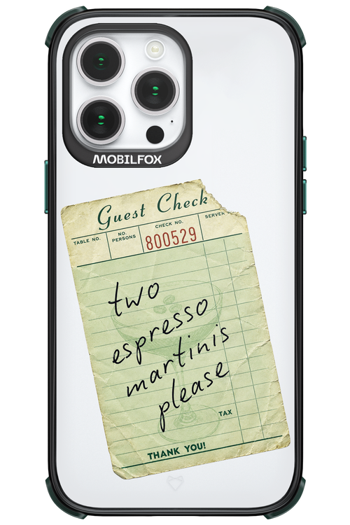 Espresso Martini 2.0 - Apple iPhone 14 Pro Max