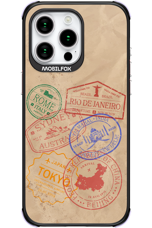 Travel Stamps 2.0 - Apple iPhone 15 Pro Max