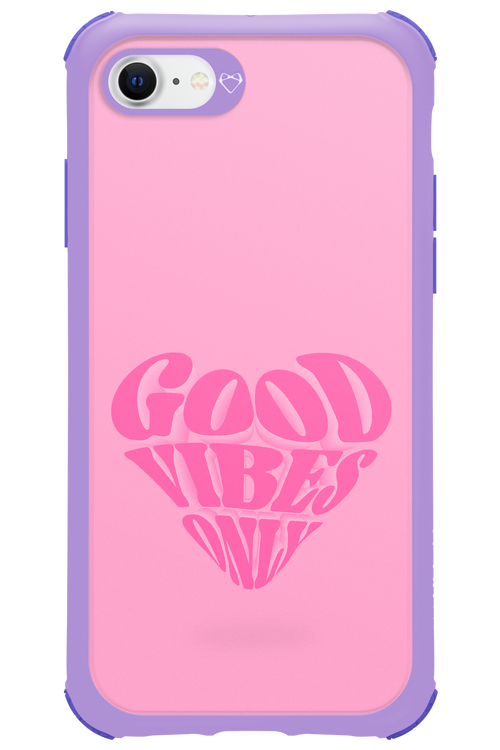 Good Vibes Heart - Apple iPhone SE 2020