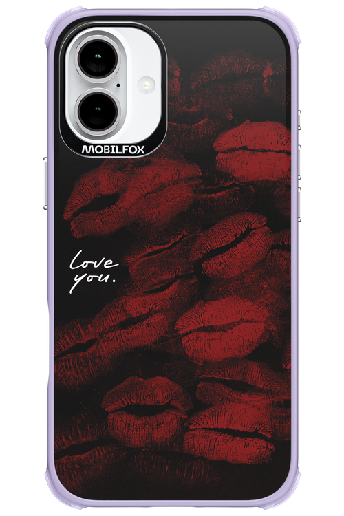 LOVE U BLACK 2.0 - Apple iPhone 16 Plus