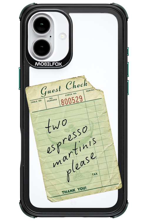 Espresso Martini 2.0 - Apple iPhone 16 Plus