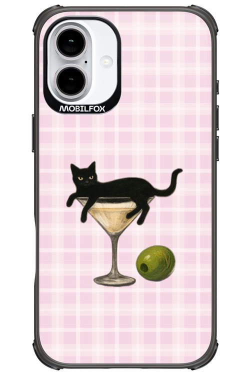 Cocktail Cat 2.0 - Apple iPhone 16 Plus