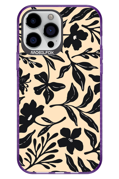 Black Flowers 2.0 - Apple iPhone 13 Pro Max