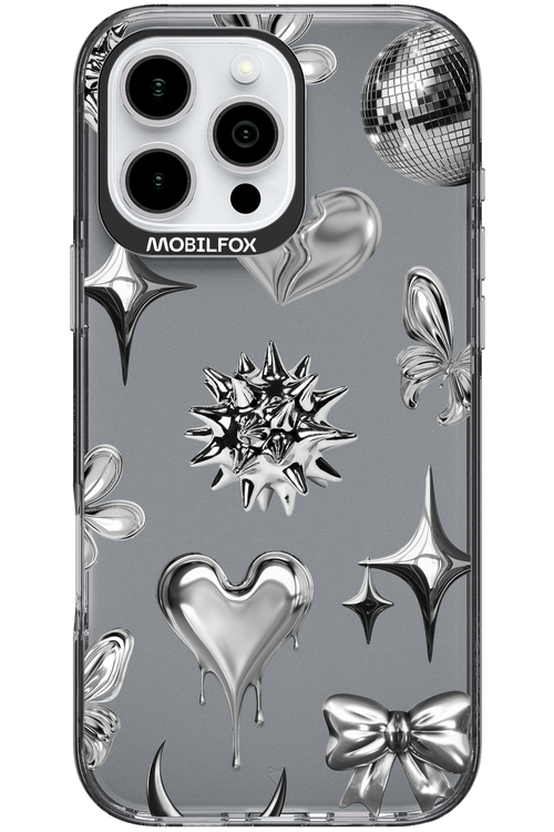 Silver Zone Transparent - Apple iPhone 16 Pro Max