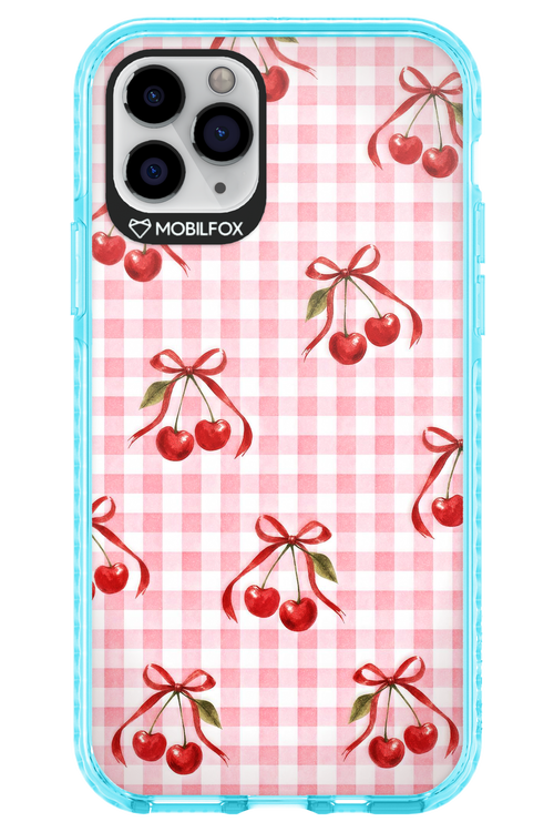 Pink Cherry Checked 2.0 - Apple iPhone 11 Pro
